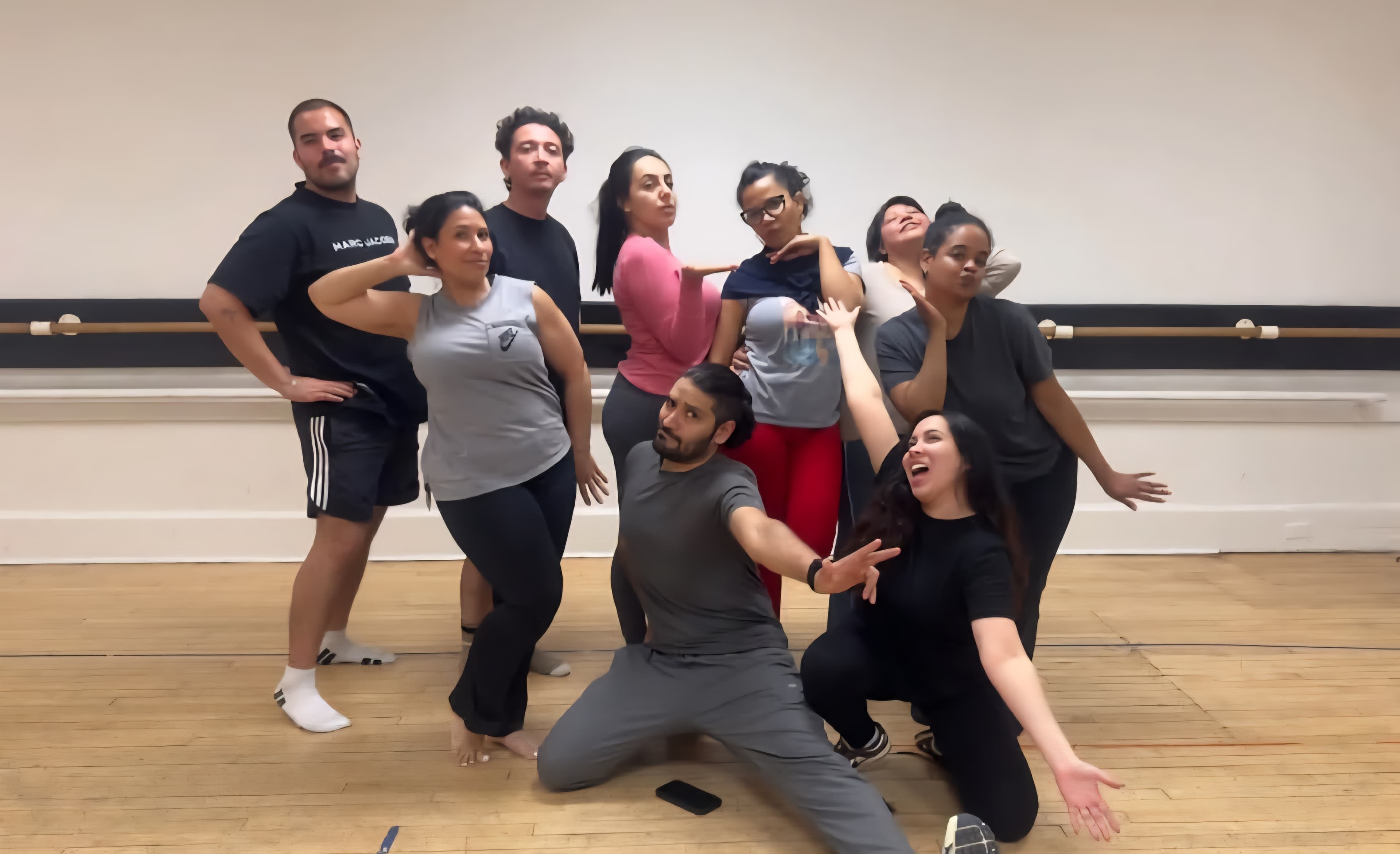 Bathhouse acting class