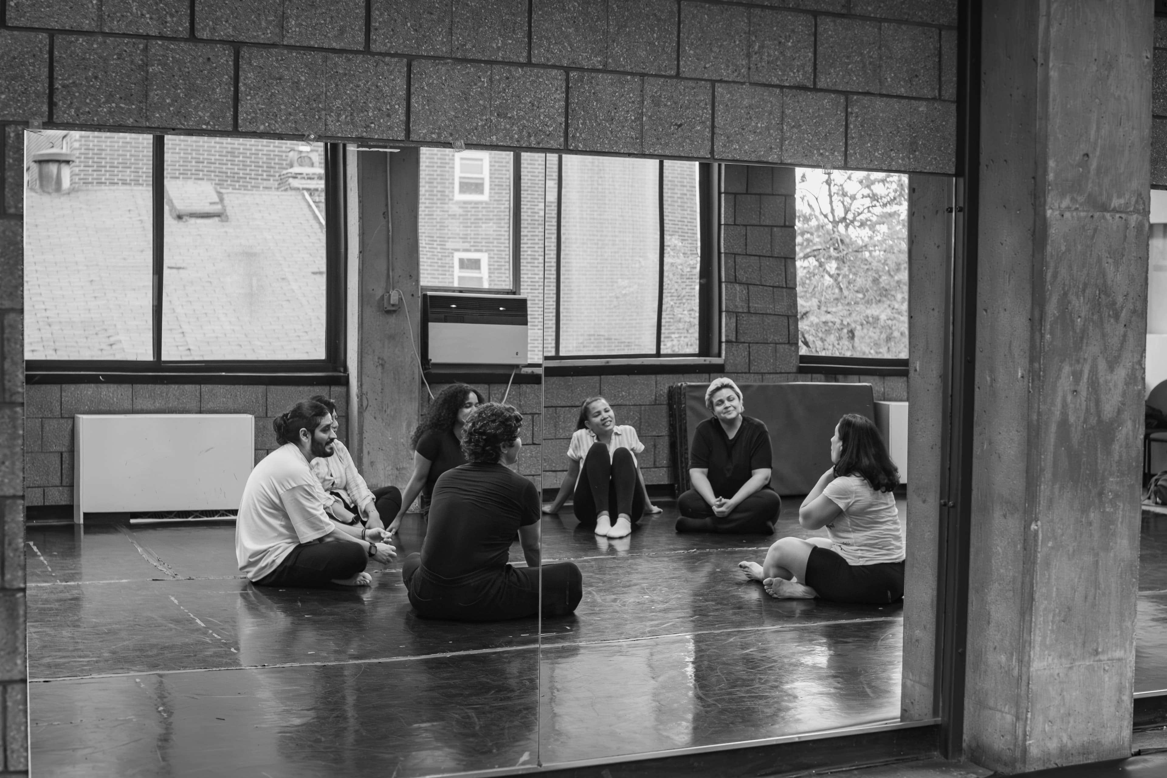 Bathhouse acting class